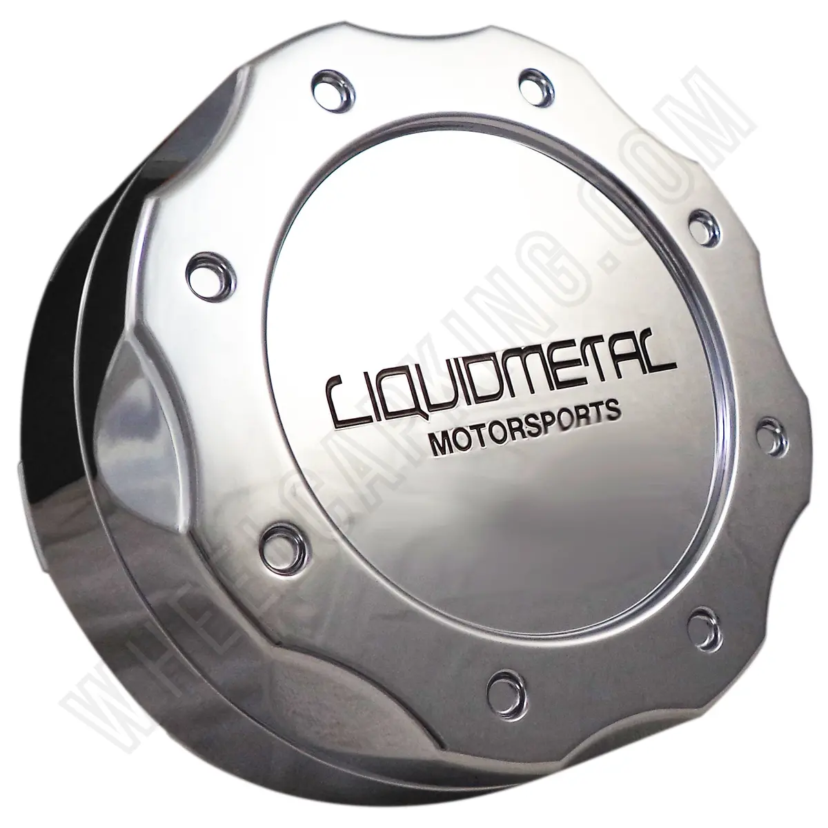 Liquid Metal Motorsports Chrome Custom Wheel Center Cap # Bc-671L (1 Cap) Shorty 1