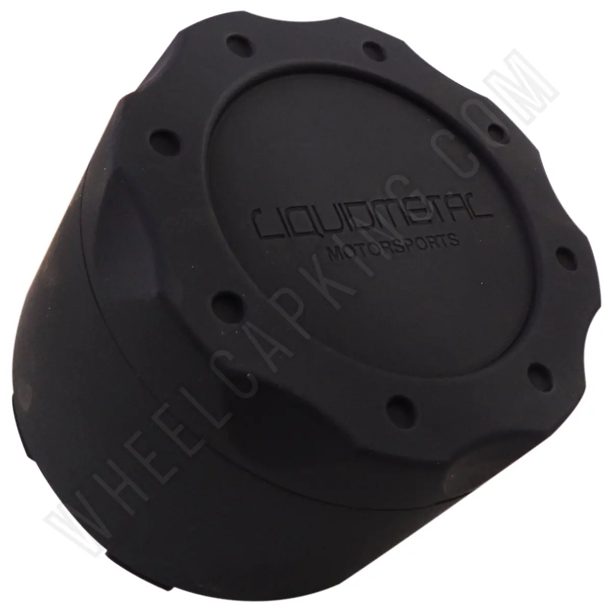 Liquid Metal Wheels Flat Black Custom Wheel Center Cap # Bc-671B / Bc-671 (4 Caps) 1