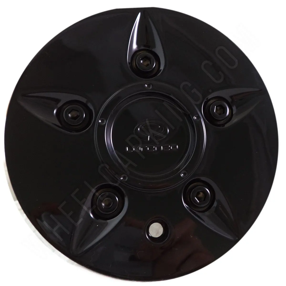 Lorenzo Wheels Gloss Black Custom Wheel Center Cap # Bc-488 / 1000 Wl06 (4 Caps) 1