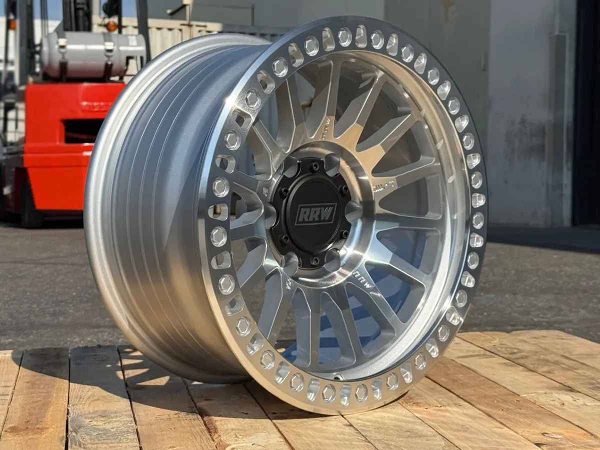 Rrw Rr7-V Flow Formed 17X8.5 Machined Silver (6X5.5 | 6X139.7) 1