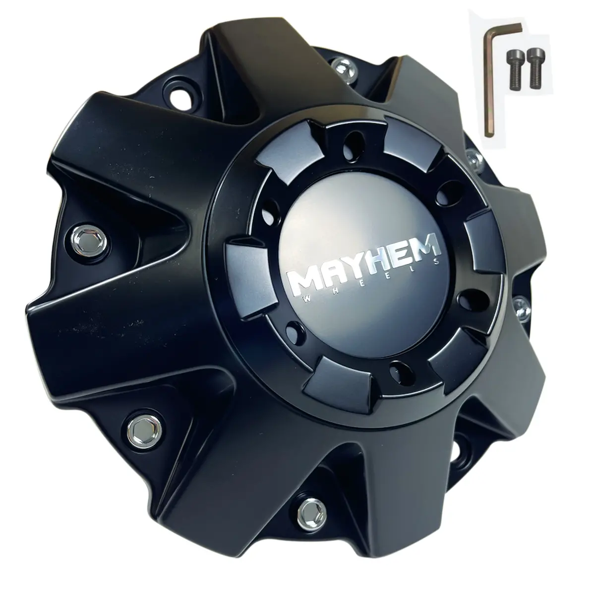 Mayhem Tank Assualt Matte Black Center Cap C108040b01 / C108010mb01 (1 Cap) 1