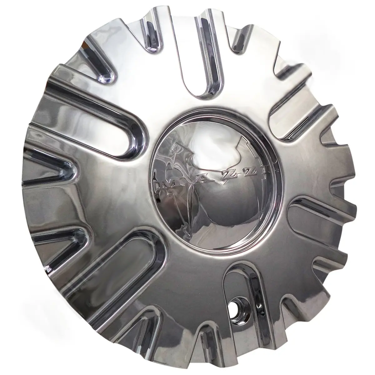 Mazzi Wheels Chrome Custom Wheel Center Caps # C124801cap / C10715c01 (1 Cap) 1