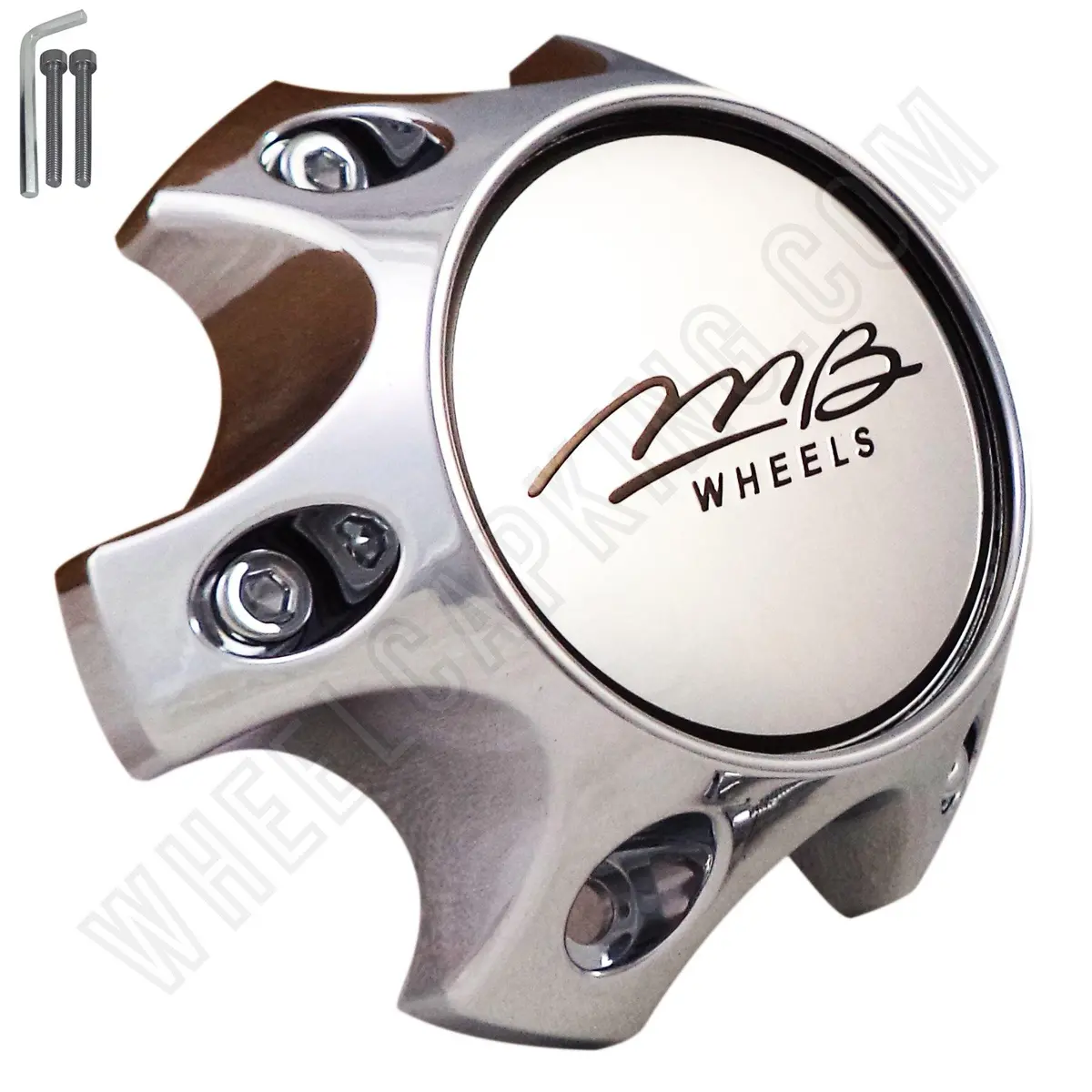 Mb Motorsports Wheels Chrome Custom Wheel Center Cap # Bc-788S (1 Cap) 1