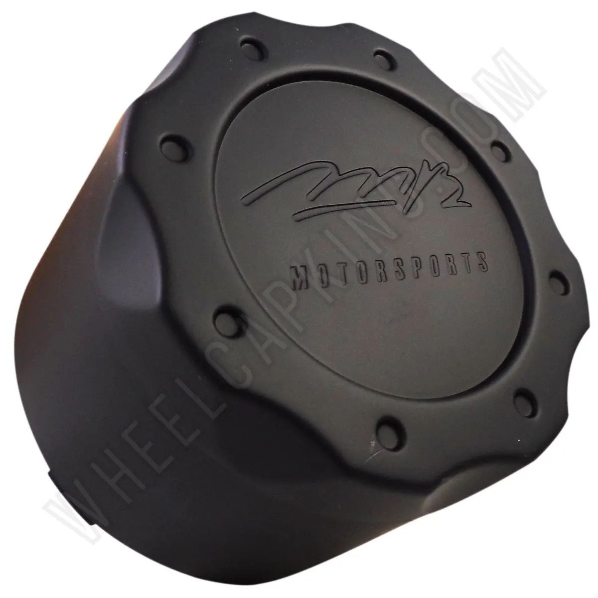 Mb Motorsports Wheels Flat Black Custom Wheel Center Cap # Bc-671B / Bc-671 (4 Caps) Medium 1