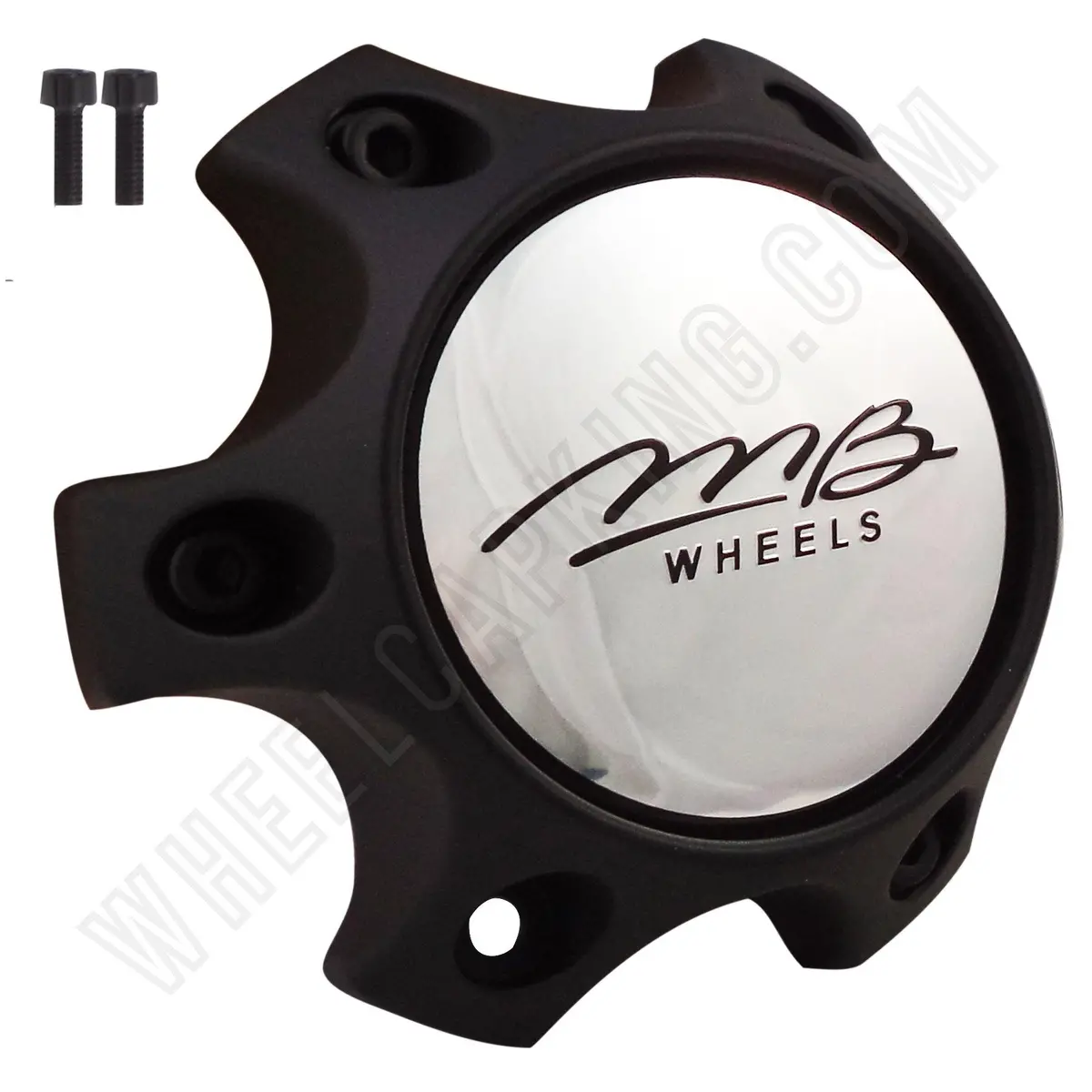 Mb Motorsports Wheels Flat Black Custom Wheel Center Cap # Bc-788S (4 Caps) 1