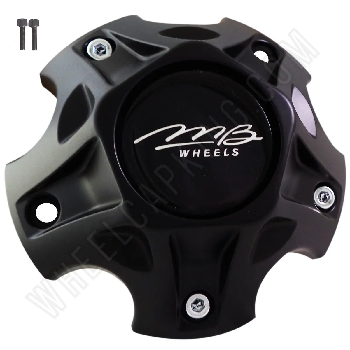 Mb Motorsports Wheels Black Custom Wheel Center Cap Caps Set Of 4 # Bc-849 New! 1