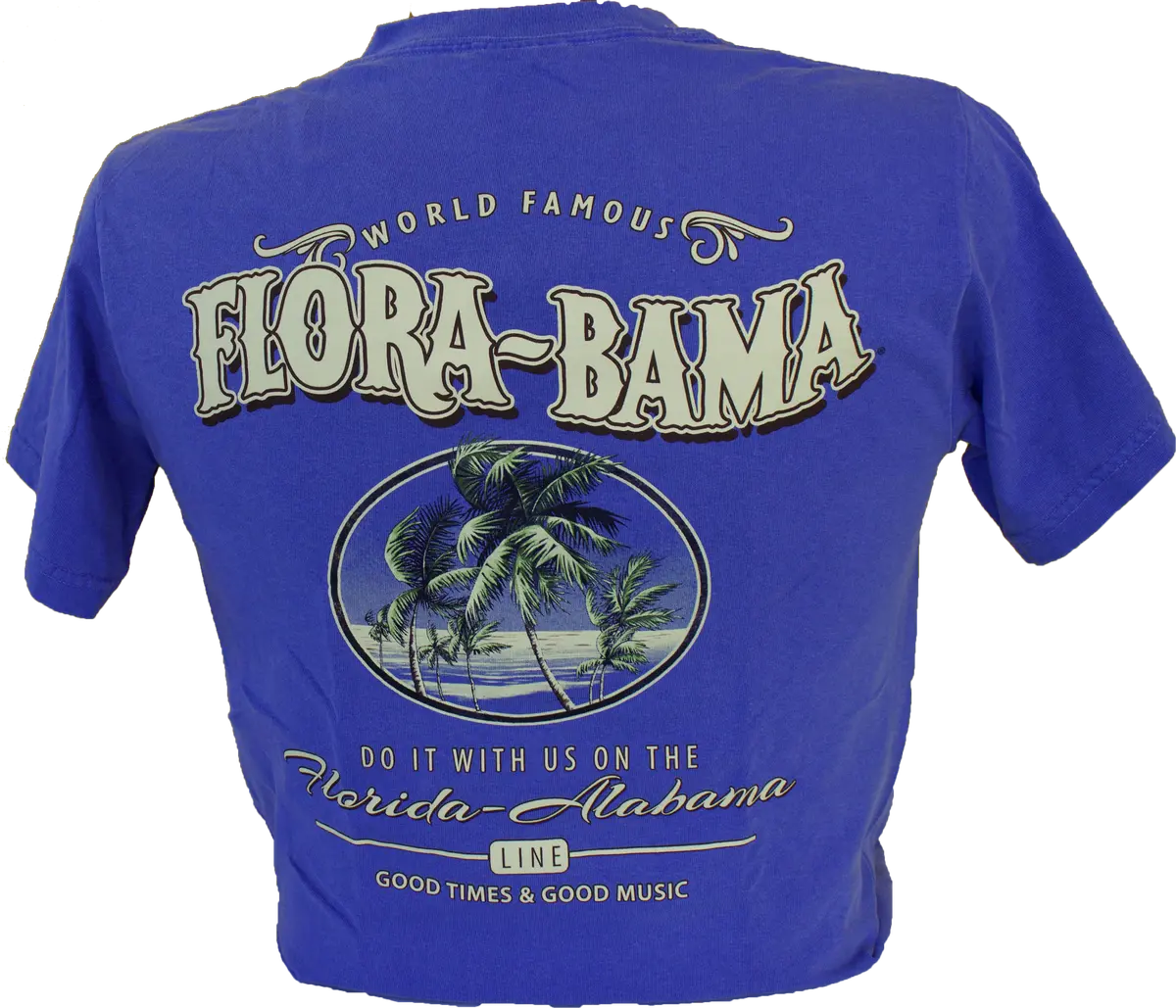 Flora-Bama Palm Oval Tee 2