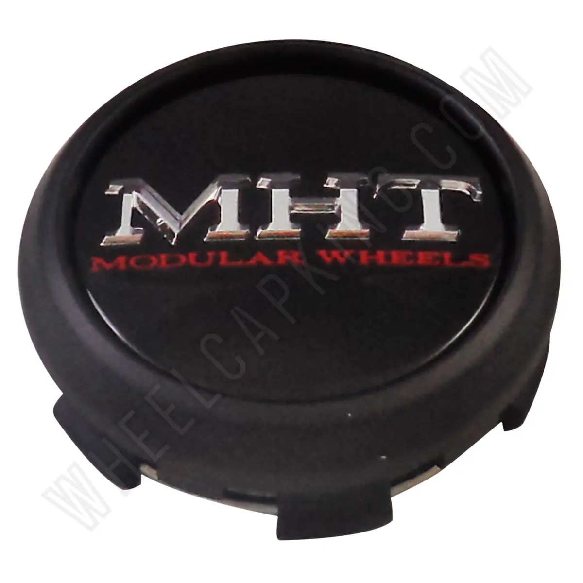 Mht Wheels Flat Black Custom Wheel Center Cap # 1001-03 (1 Cap) 1
