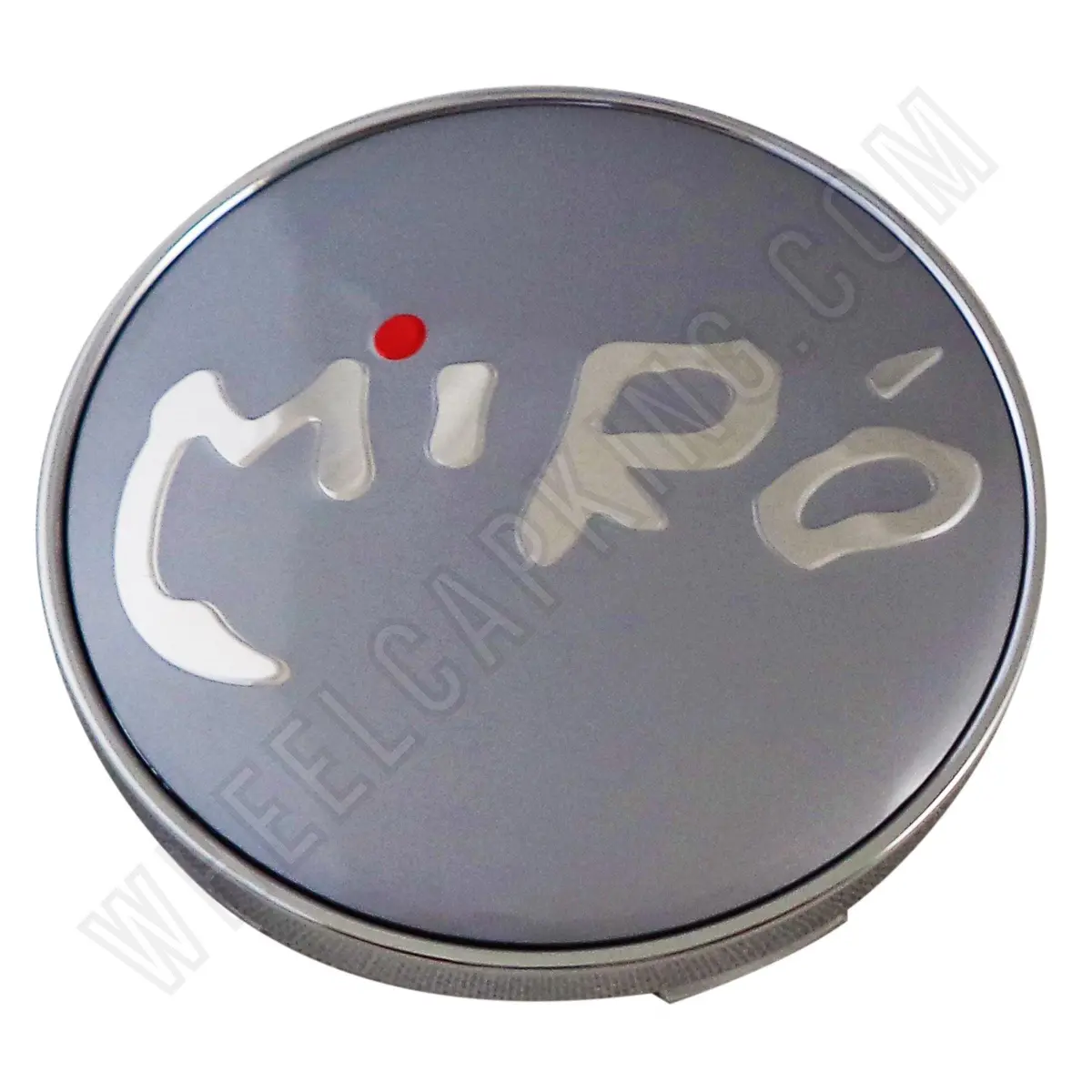 Miro Wheels Chrome / Grey Custom Wheel Center Cap # C-098 (1 Cap) 1