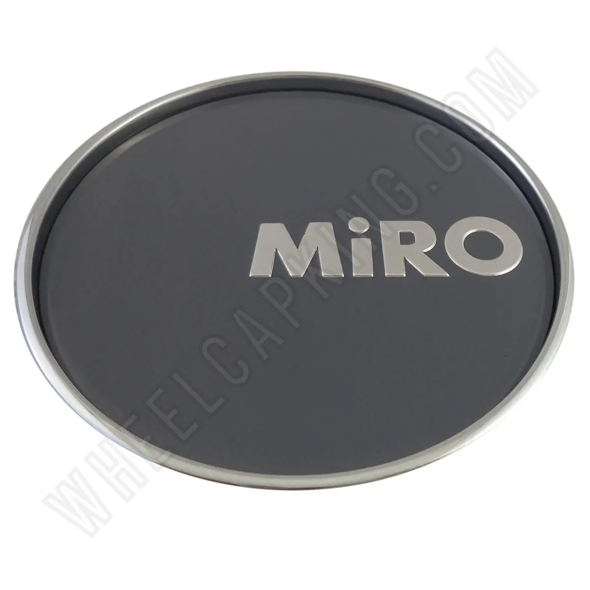 Miro Wheels Chrome / Grey Custom Wheel Center Caps # Mg-P1006h / Sj811-10 (4 Caps) 1
