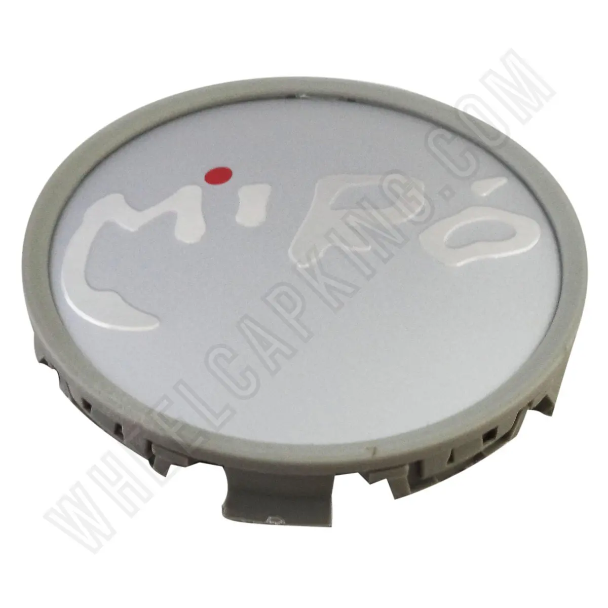 Miro Wheels Grey / Silver Custom Wheel Center Cap # 4473 (4 Caps) 1