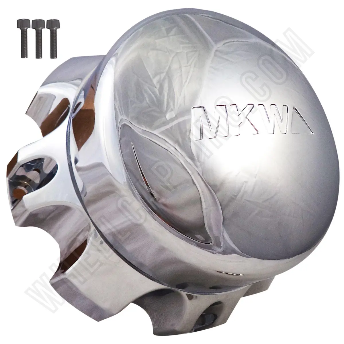 Mkw Wheels Chrome Custom Wheel Center Cap # Mkc-E-001 (4 Caps) 1