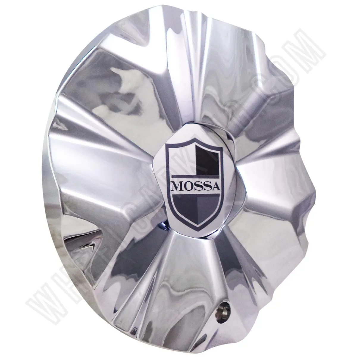 Mossa Wheels Chrome Custom Wheel Center Caps # 748-Rwd /Ms-Cap-L194 (1 Cap) 1