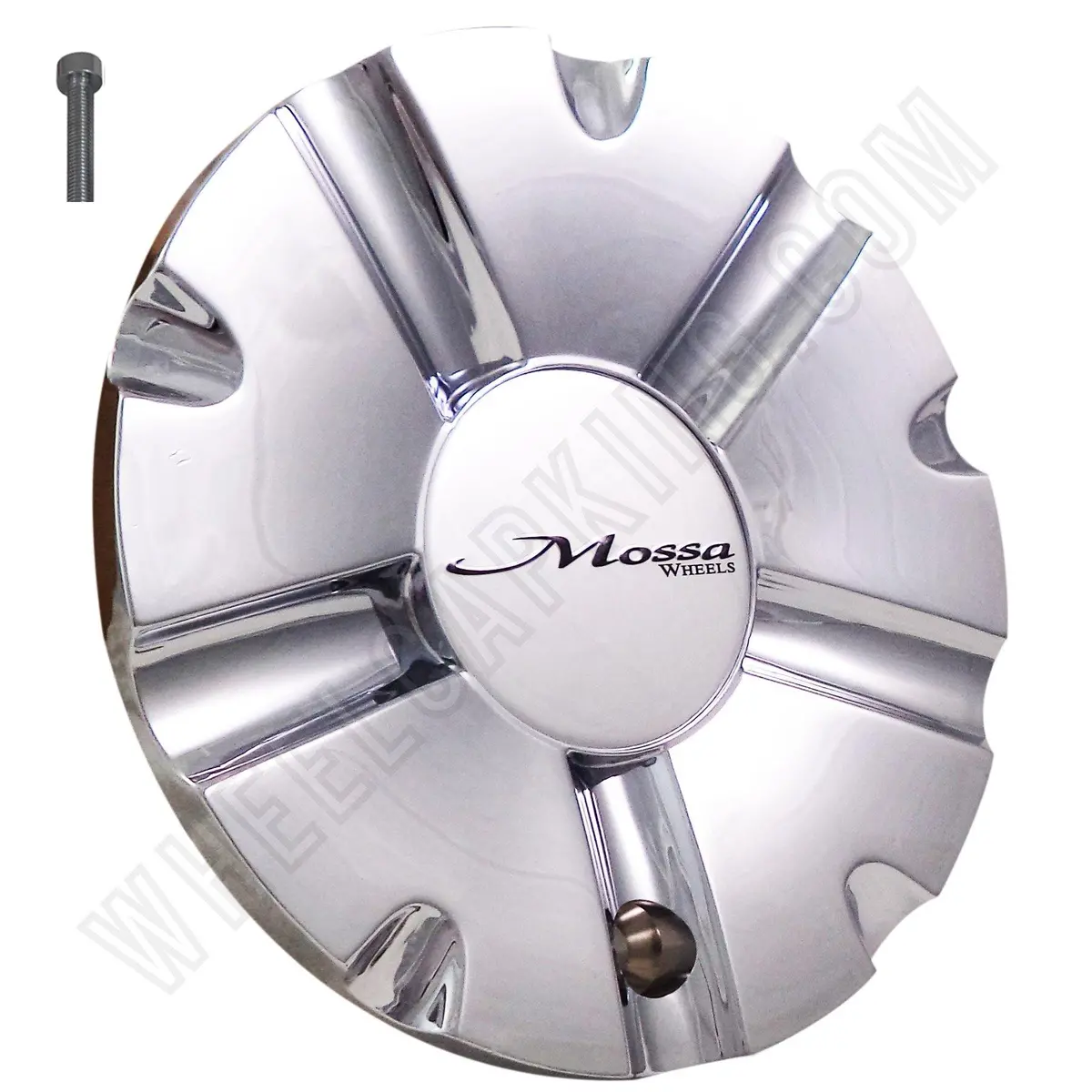 Mossa Wheels Chrome Custom Wheel Center Caps # C-742 / Cap-742C (4 Caps) 1