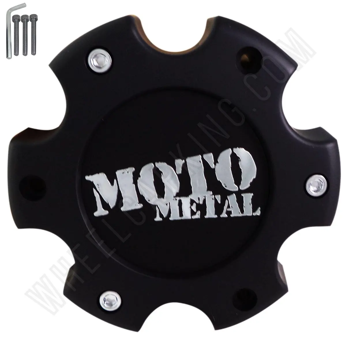 Moto Metal Wheels Flat Black Custom Wheel Center Cap Caps Set Of 4 # 845L145 New! 1