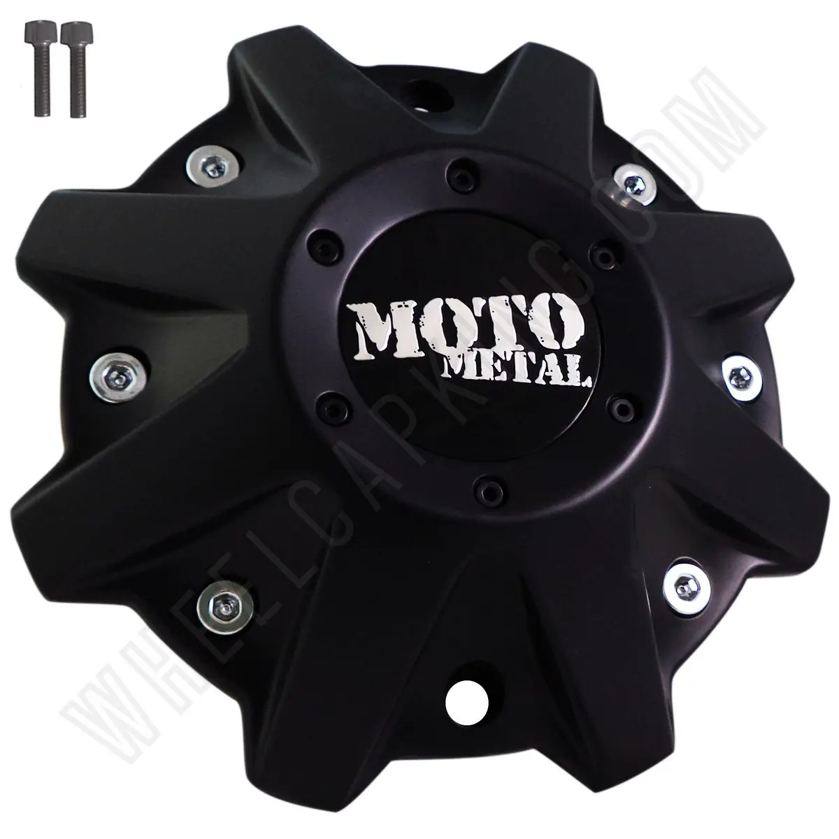Moto Metal Flat Black Custom Wheel Center Cap Caps (1 Cap) # Mo479l214 / 479L214 1