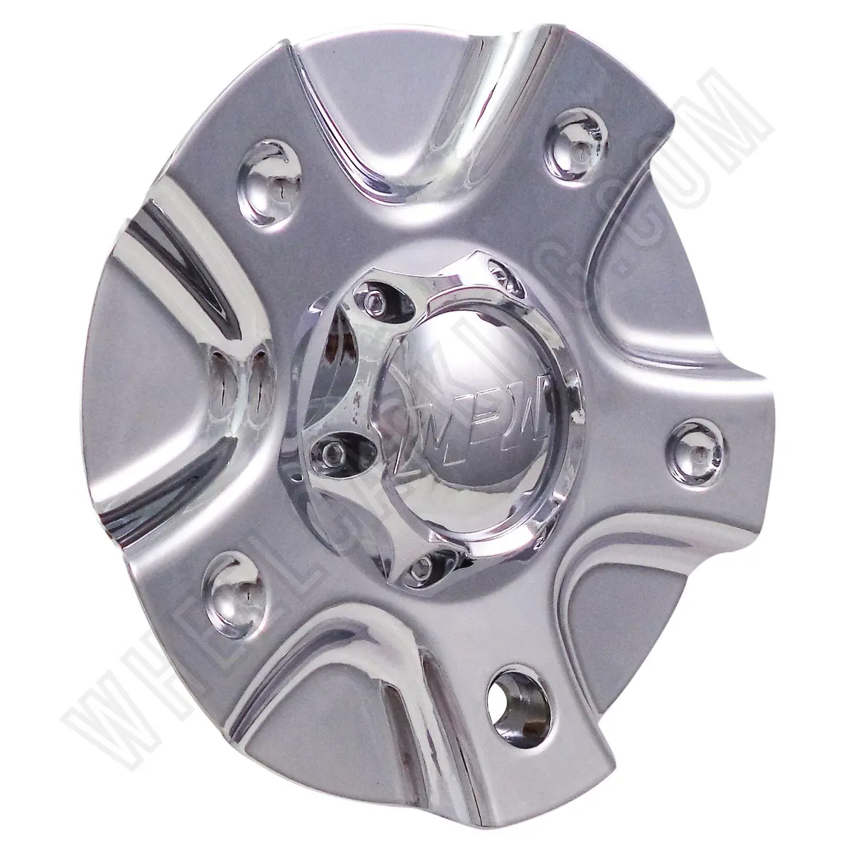 Mpw Wheels # C10201-Cap Chrome Custom Wheel Center Caps (Set Of 4) 1
