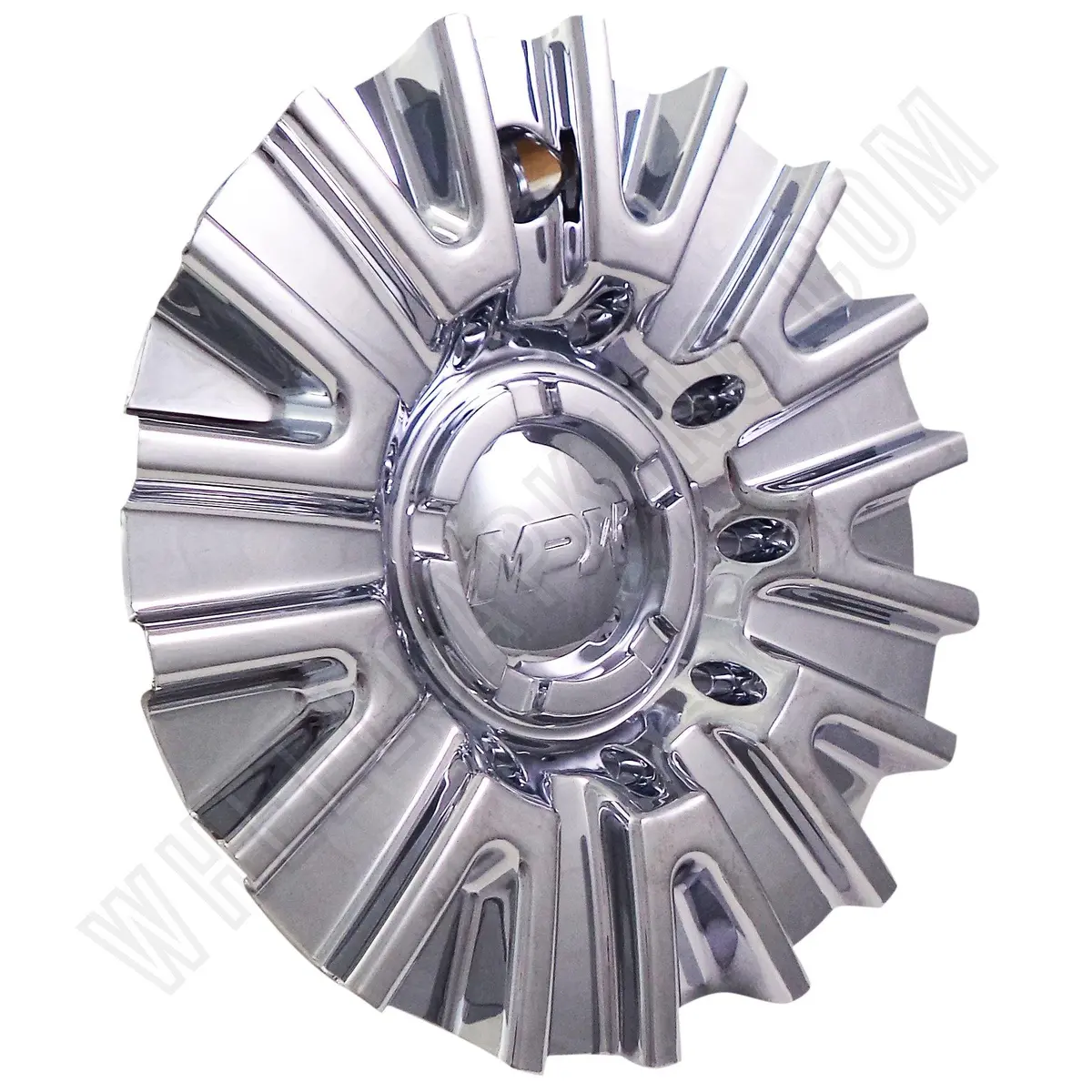 Mpw Wheels Chrome Custom Wheel Center Caps Set Of 4 # C10108c / Mc1160n101 1