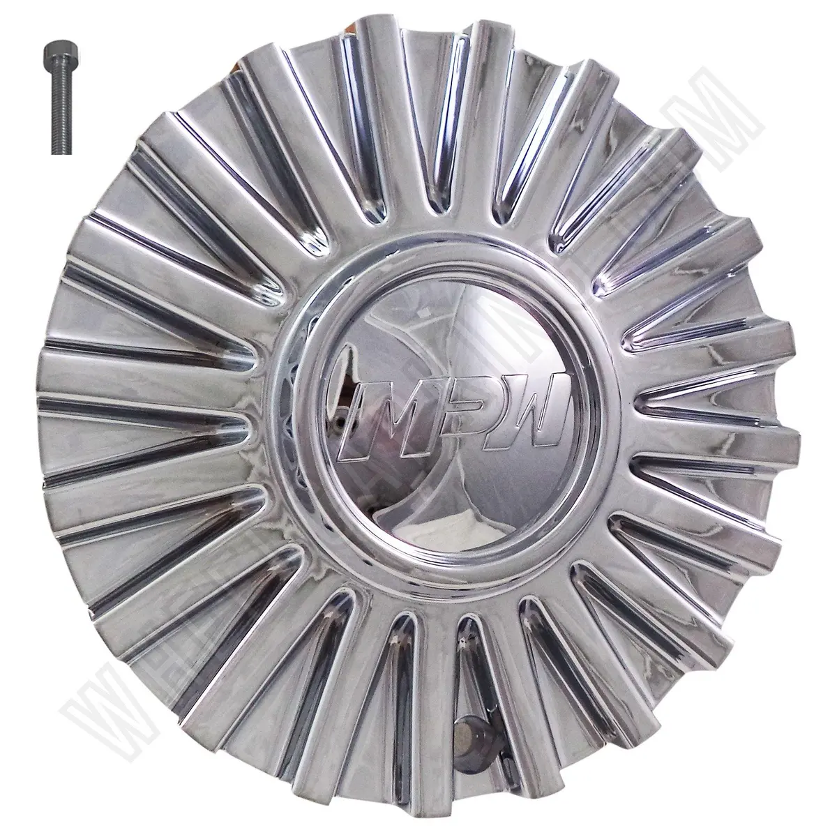 Mpw Wheels Chrome Custom Wheel Center Cap Caps Set 4 # C10mp501c / Mc5011n101 1