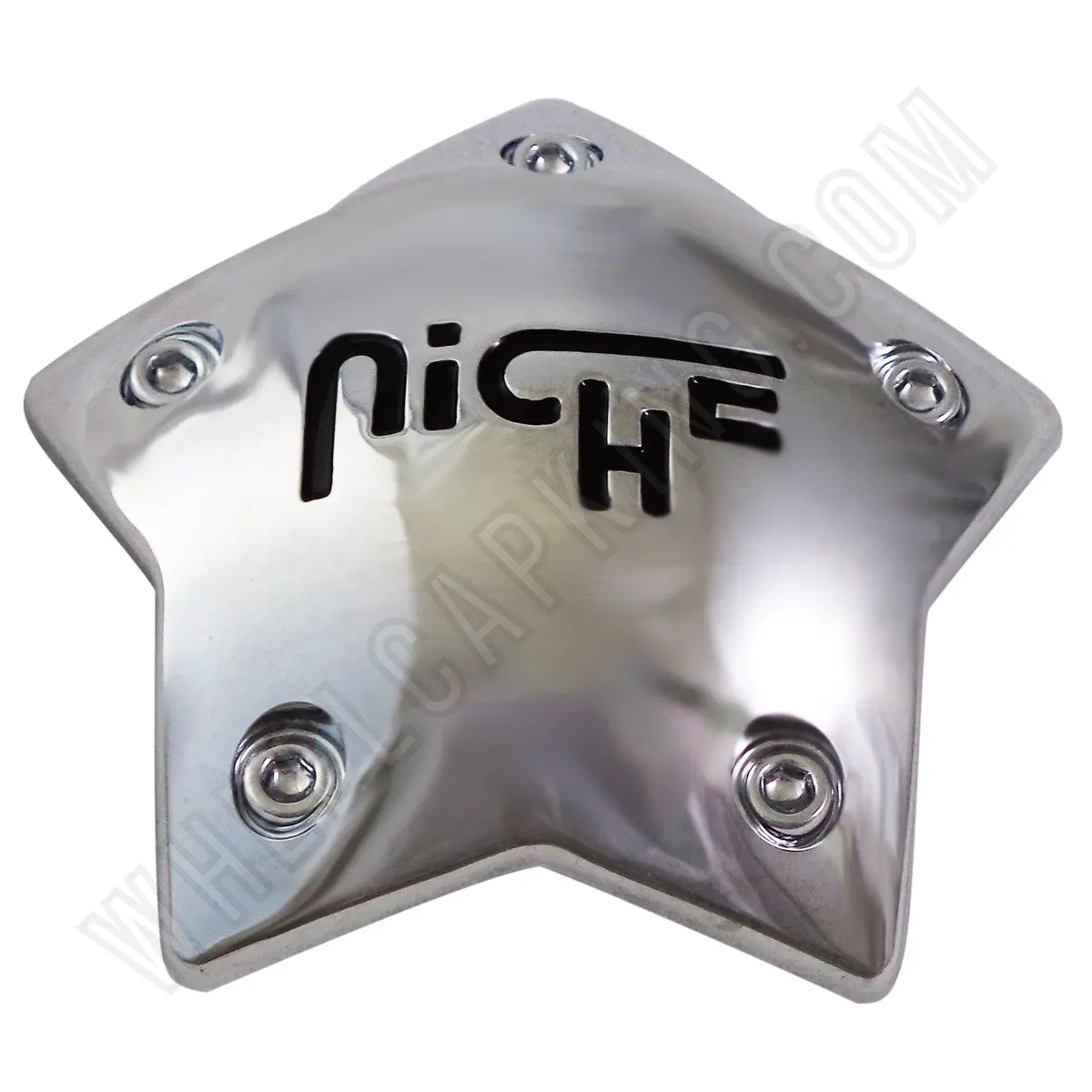 Niche Thrust Wheels Chrome Custom Wheel Center Cap # 7550-35 (1 Cap) 1
