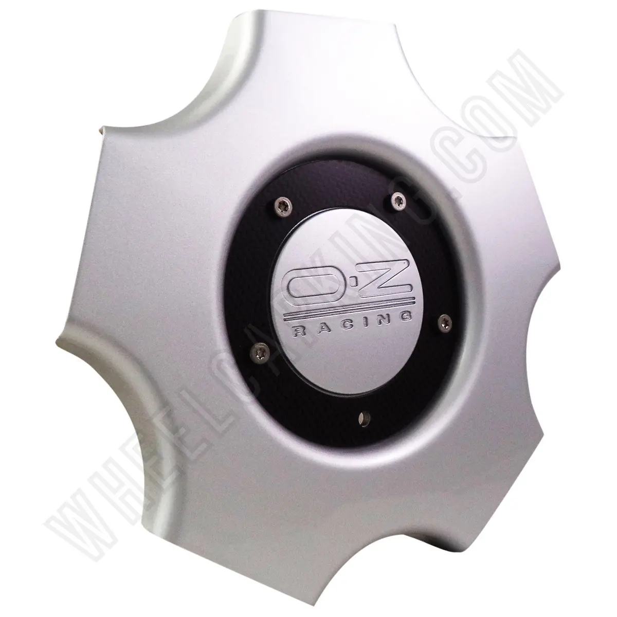 Oz Racing Wheels Silver Custom Wheel Center Cap Caps # 81210126 / M532c (4 Caps) 1