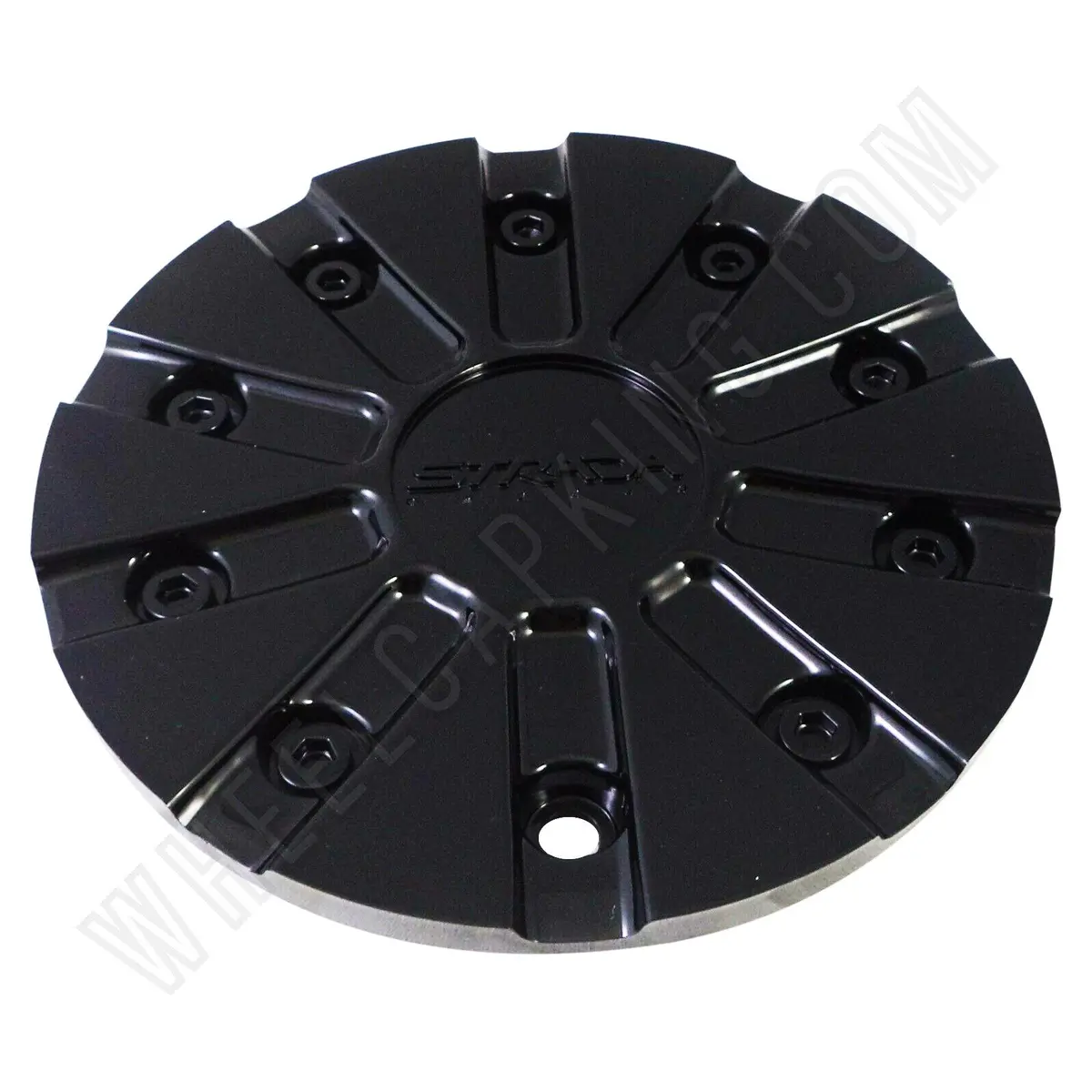 Strada Wheels Gloss Black Custom Wheel Center Cap # Pd-Capsx-S10 (1 Cap) 1