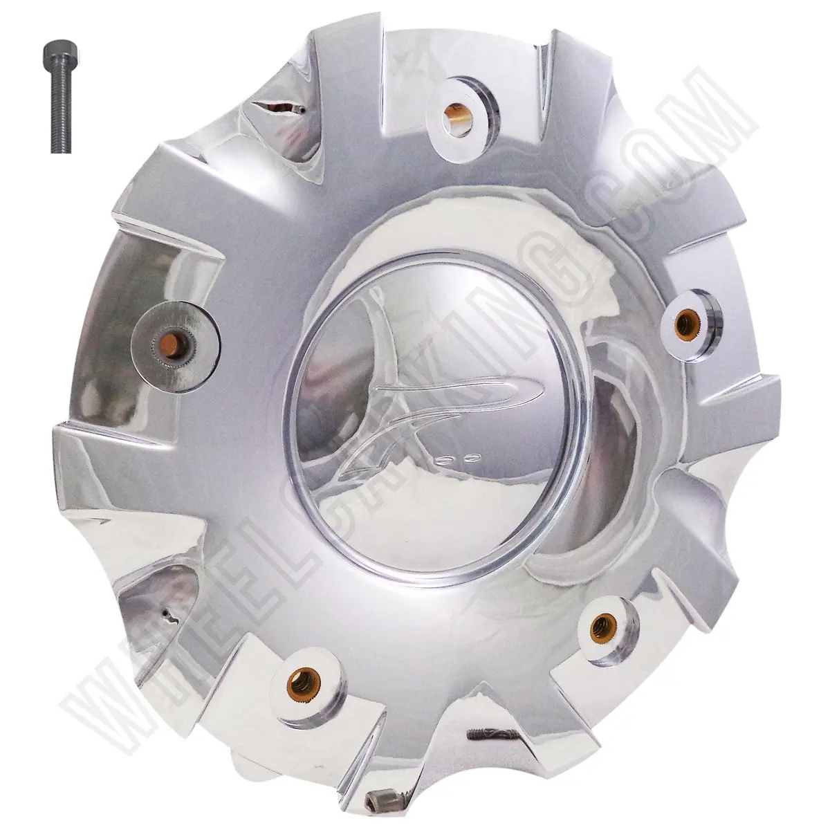 Platinum Wheels Chrome Custom Wheel Center Caps Set Of 4 # 89-9230C New! 1