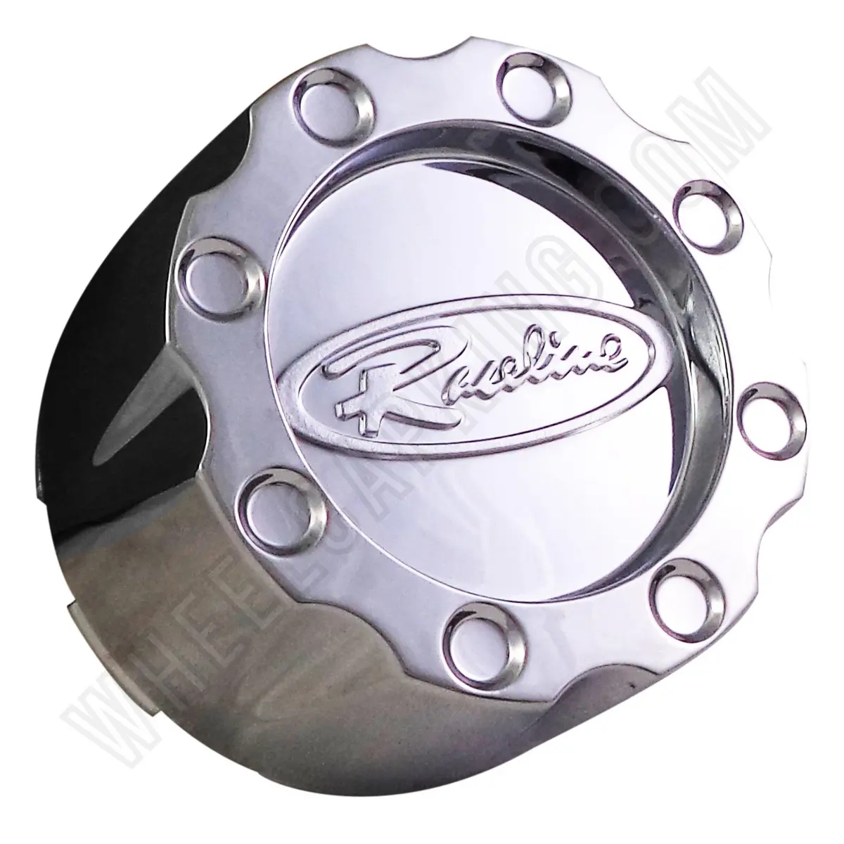 Raceline Wheels Chrome Custom Wheel Center Caps # 61592085F-1 (1 Cap) 1