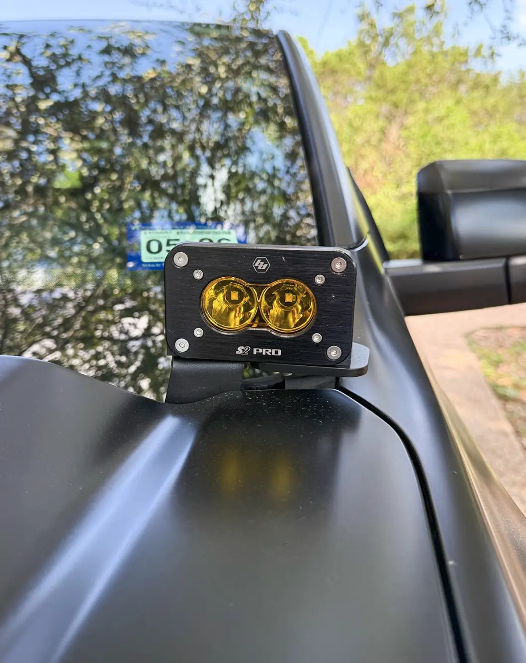 2024+ Ranger Raptor Front A-Pillar Light Mount 1