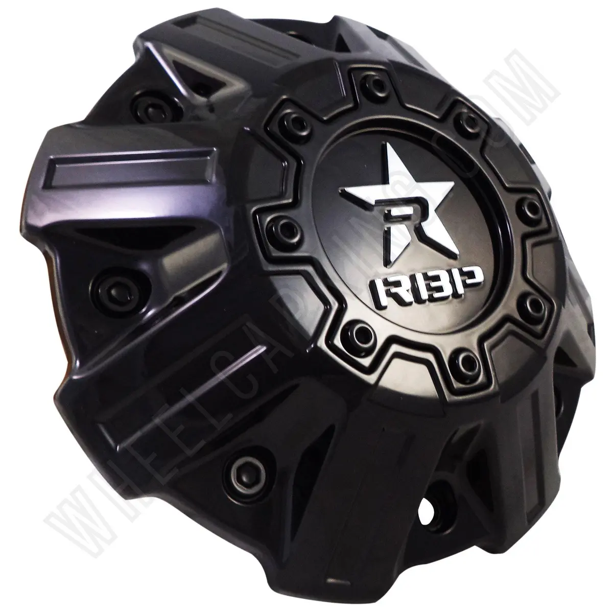 Rbp Wheels Gloss Black Custom Wheel Center Caps # C-1012B / T800l213-H44 (4 Caps) 1
