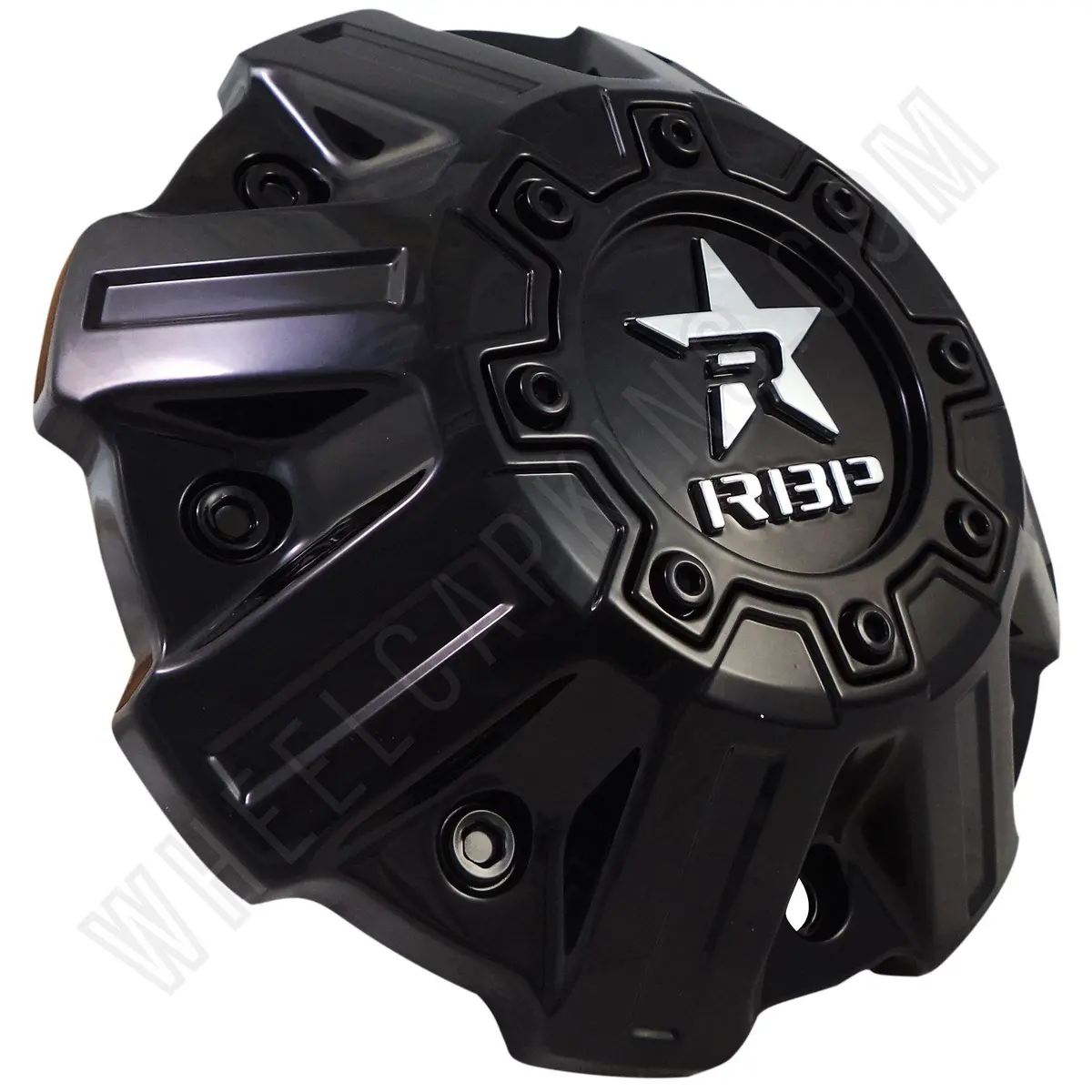 Rbp Wheels Gloss Black Custom Wheel Center Caps # C1013b / T801l213-H50-S1 (1 Cap) 1