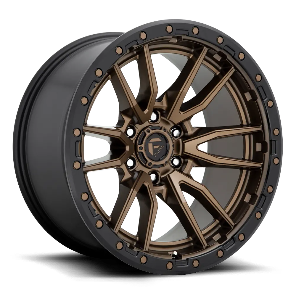 Fuel Offroad Wheels | Rebel 6 D681 Matte Bronze W/Black Ring 1