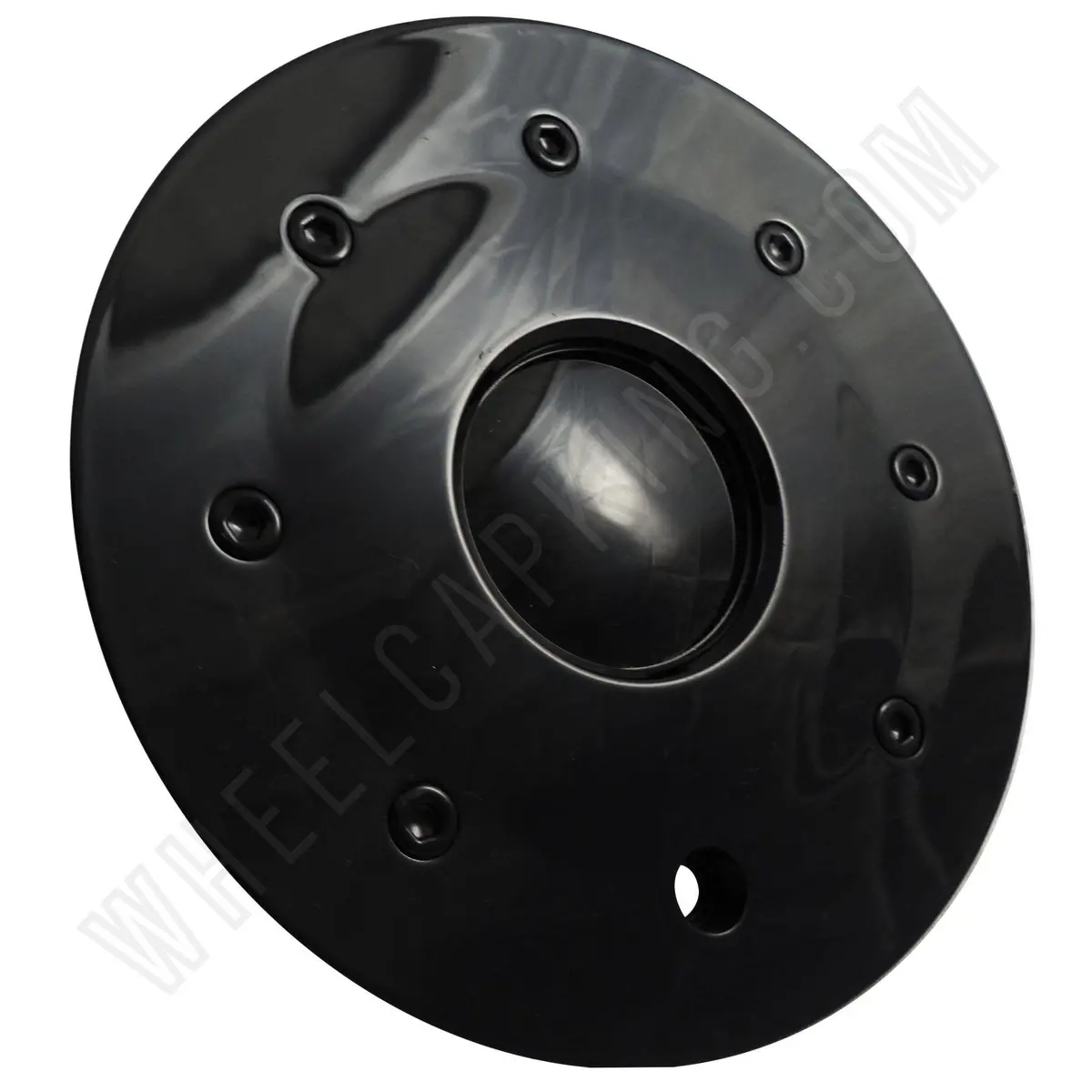 Starr / Rockstarr Wheels Gloss Black Custom Wheel Center Cap # C907-2 (4 Caps) 1
