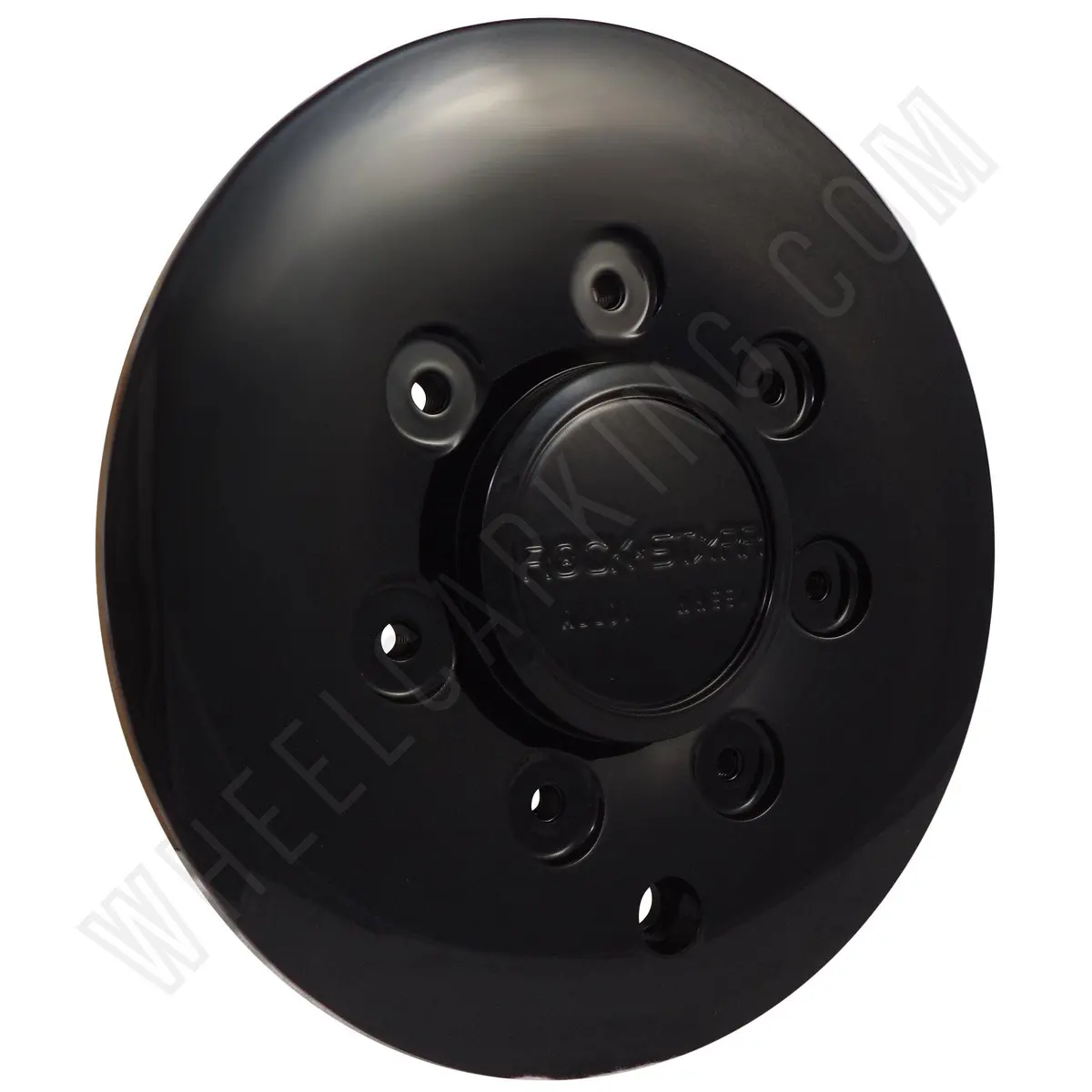 Rockstarr Wheels Gloss Black Custom Wheel Center Cap # Cap515l185 (1 Cap) 1