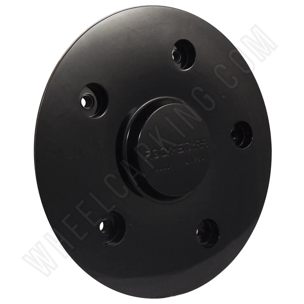 Rock Starr Wheels Gloss Black Custom Wheel Center Cap # Cap522l163 (4 Caps) 1