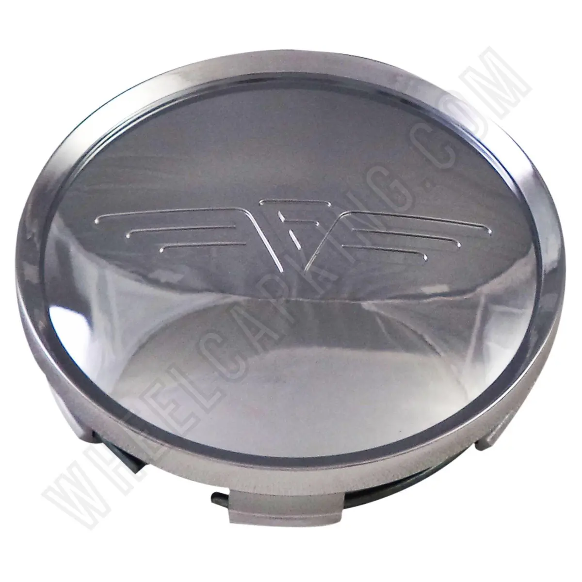 Rousch Wheels Chrome Custom Wheel Center Cap # F00-001 (1 Cap) 1