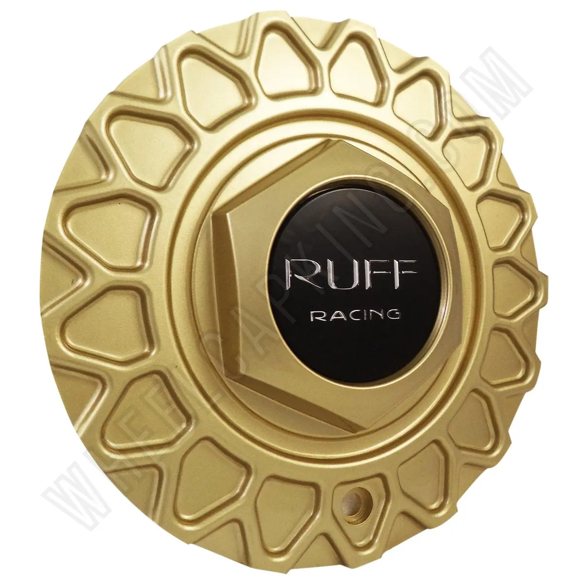 Ruff Racing Gold Custom Wheel Center Cap Caps # C129601cap 1