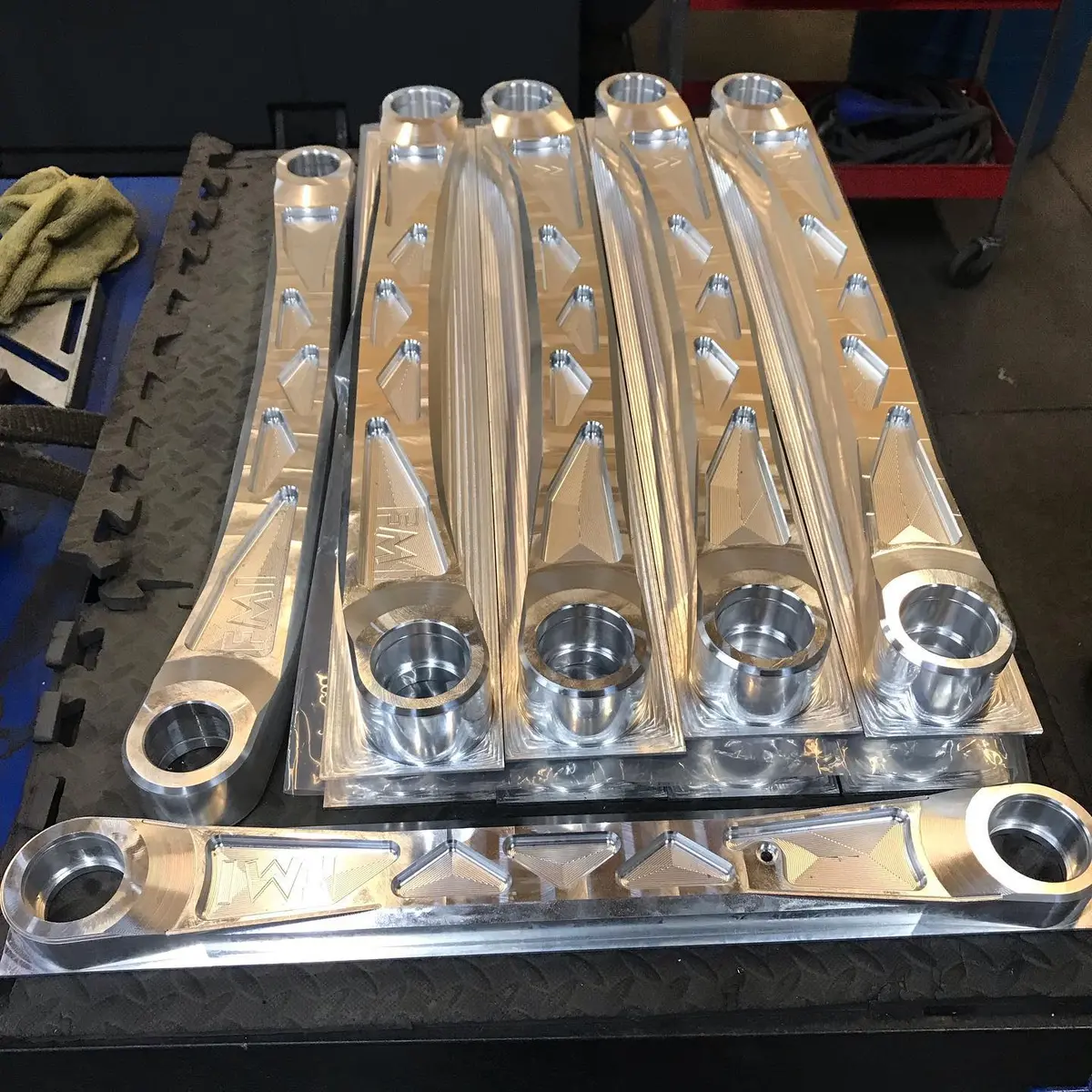 2025 Ram Rho Rear Upper Suspension Arm Kit - Billet Aluminum 1
