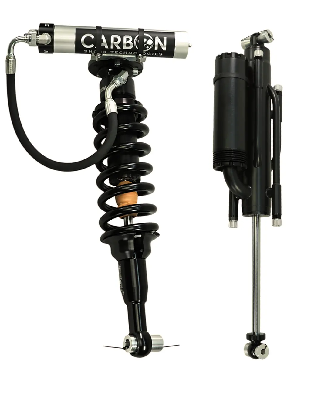 Carbon Shock Technologies 2021-2025 Trx 3.0 Front Coilover & 3.0 Rear 4-Tube Bypass Shocks, Stage 2 Package 1