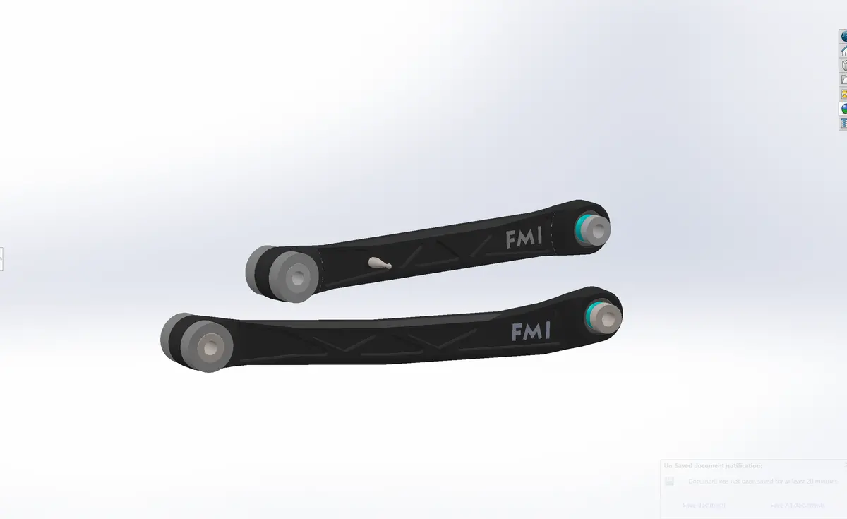 Ram Trx Billet Aluminum Rear Suspension Lower Arms 1