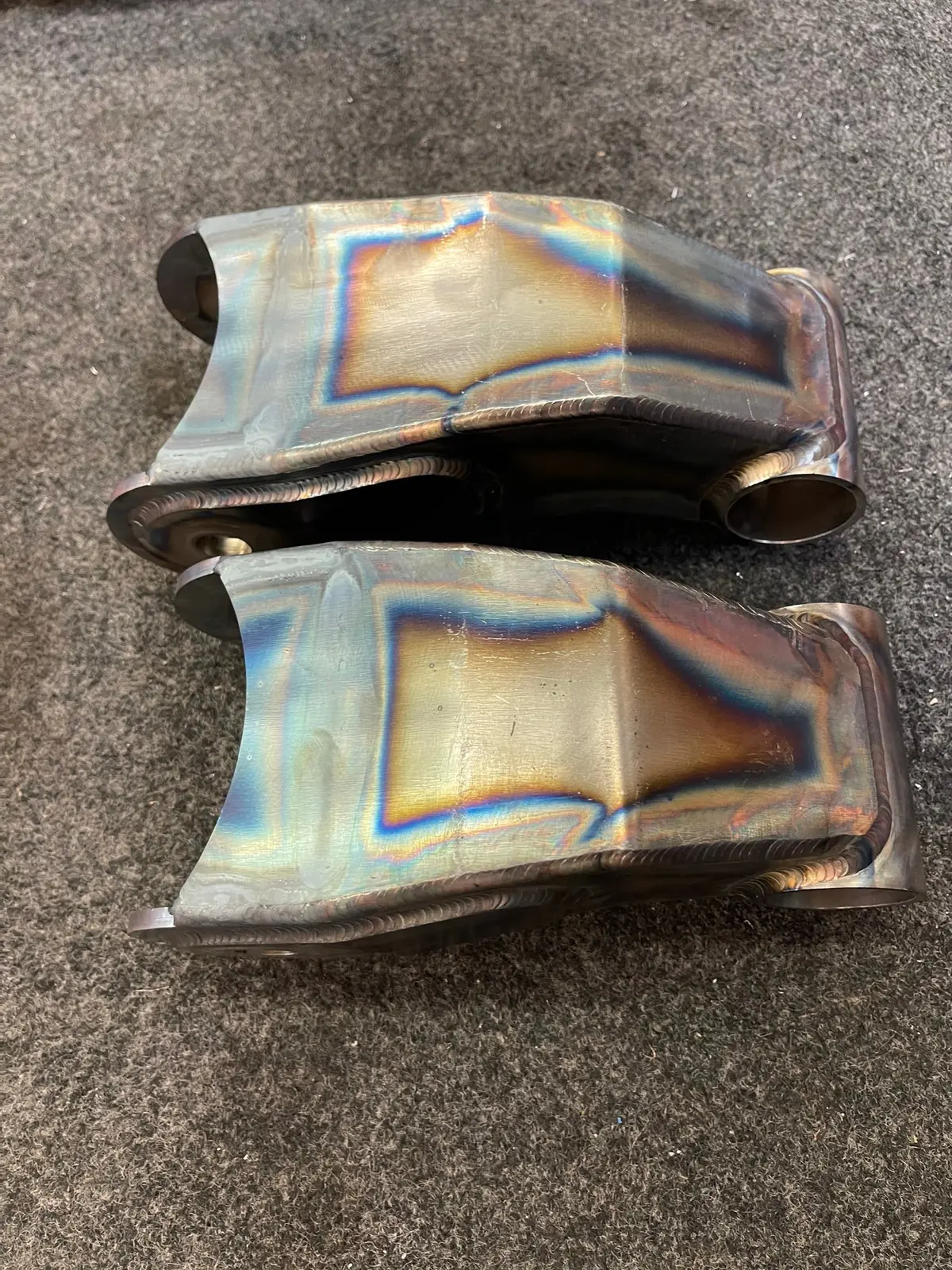 Gen 1 Ford Raptor Shackles By Foutz Motorsports - Mig Welded 2