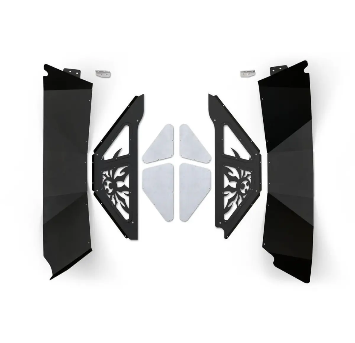 Pre-Order: Poison Spyder Rear Jk Inner Fenders (Black) 1