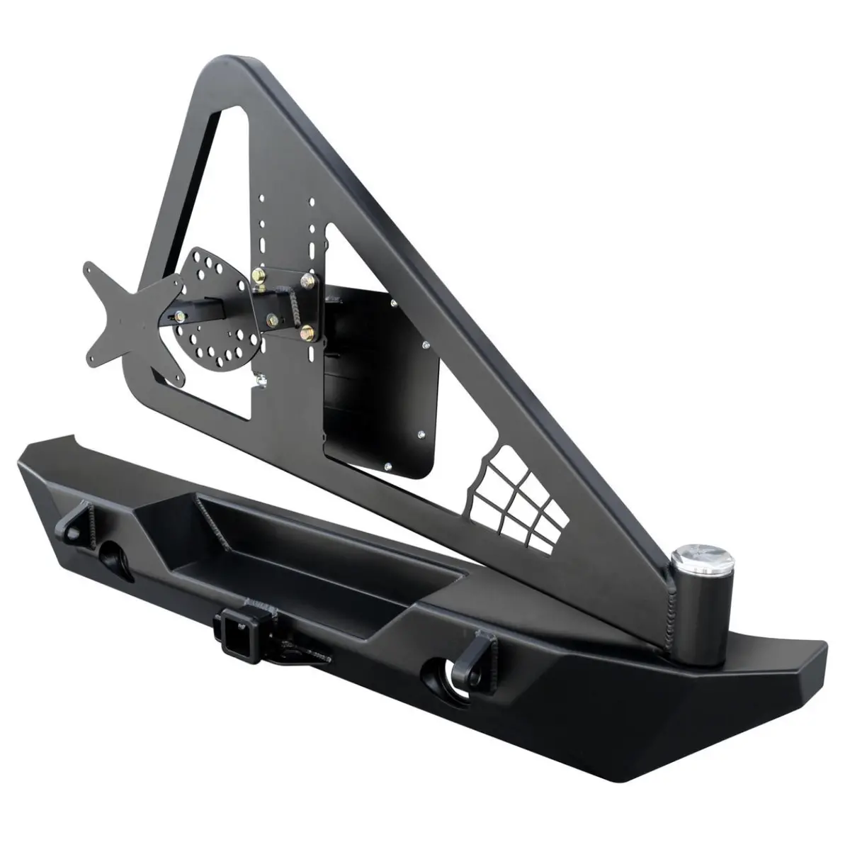 Pre-Order: Poison Spyder Rear Jk Rock Brawler Ii Tire Carrier (Bumper Only) 1