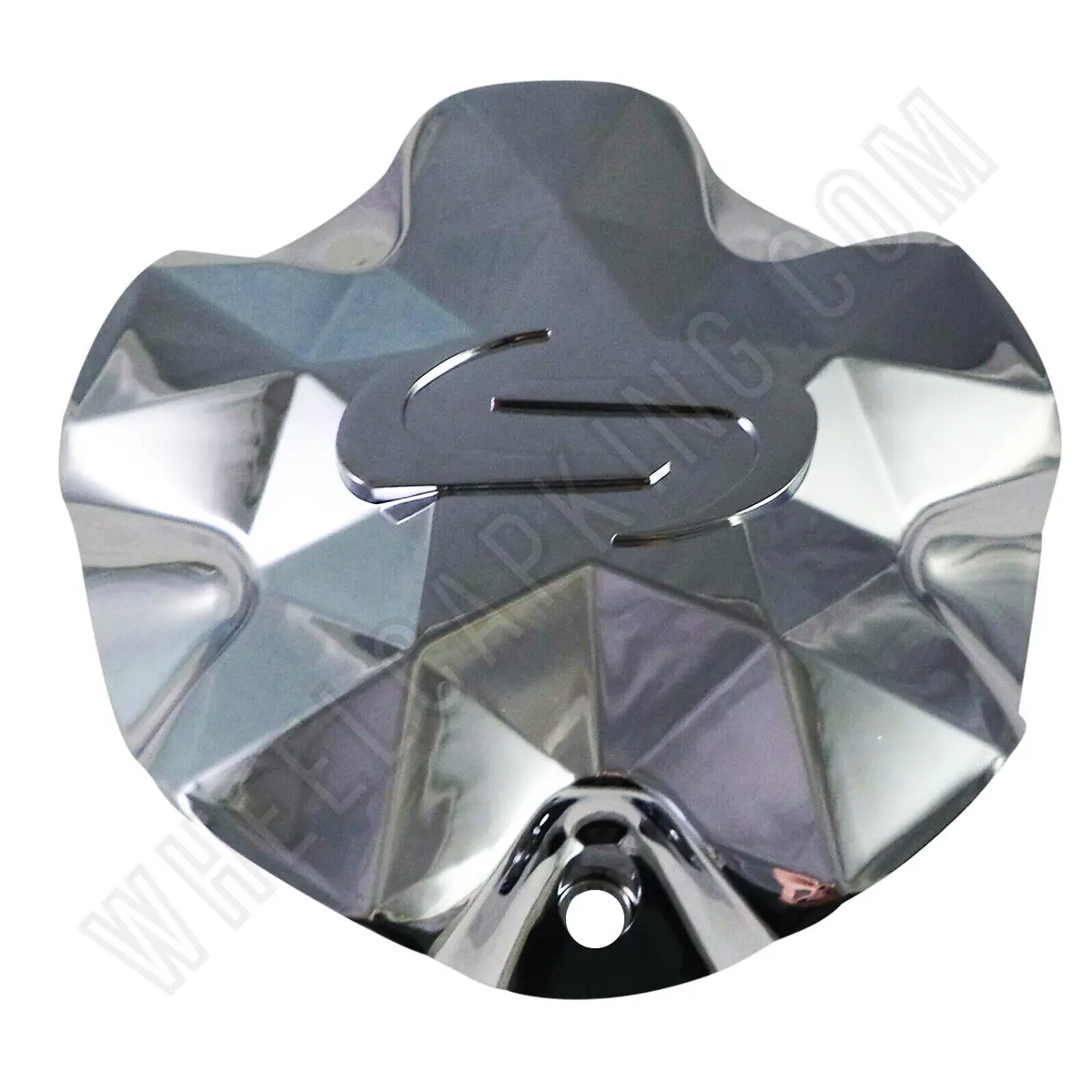 Strada Wheels Chrome Custom Wheel Center Cap # S04 / Wf51912295f-1 (1 Cap) 1