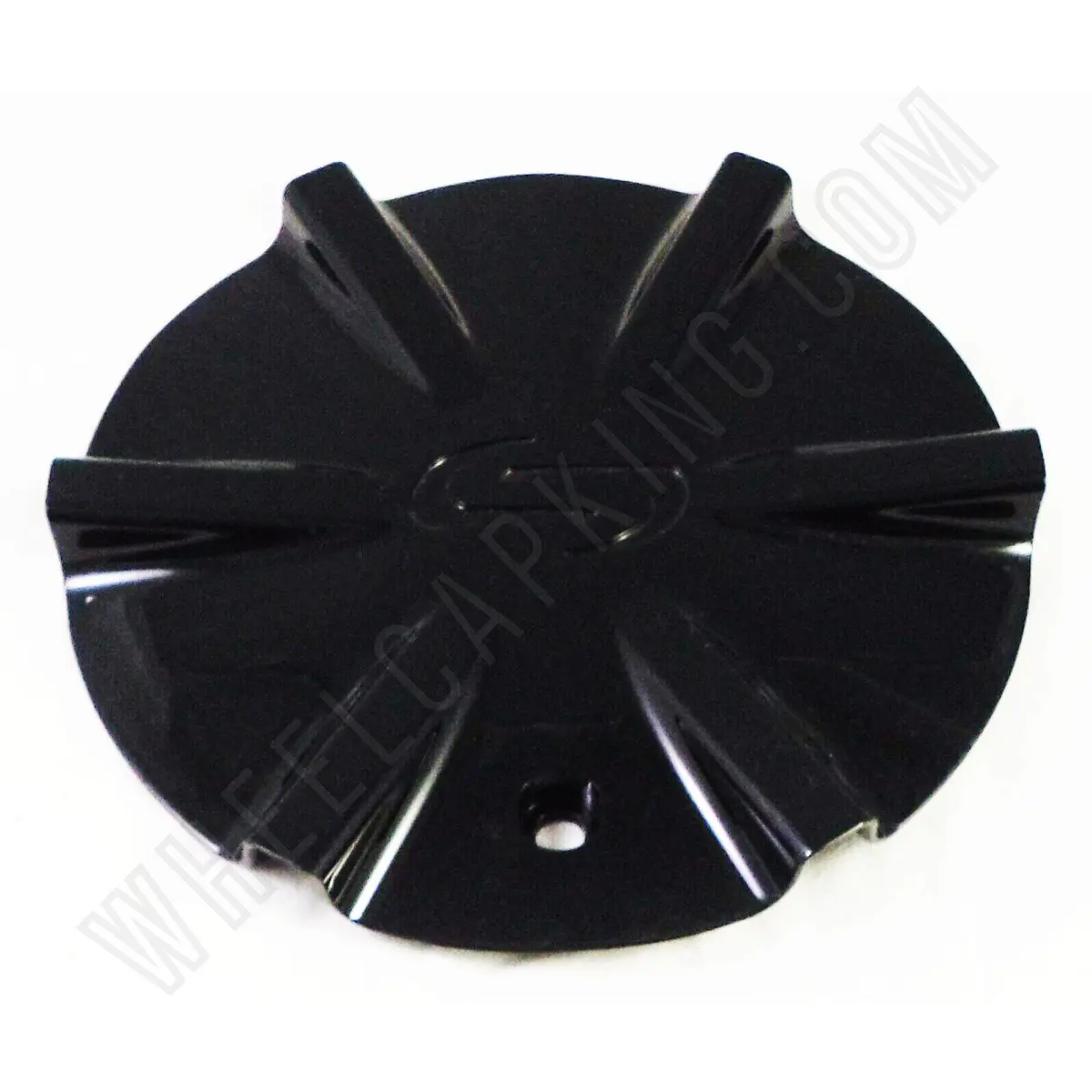 Strada Wheels Gloss Black Custom Wheel Center Cap Caps # S07 / 6462295F-2 (1 Cap) 1