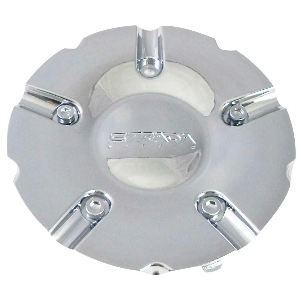 Strada Wheels Chrome Custom Wheel Center Cap # S13 / 53522080F-1 (1 Cap) 1