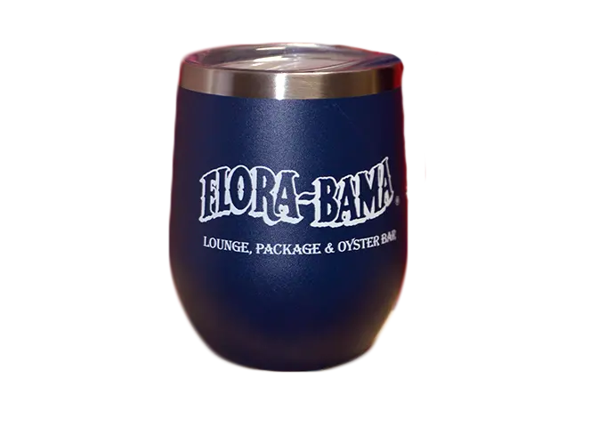 Flora-Bama Stainless Wine Tumbler 1