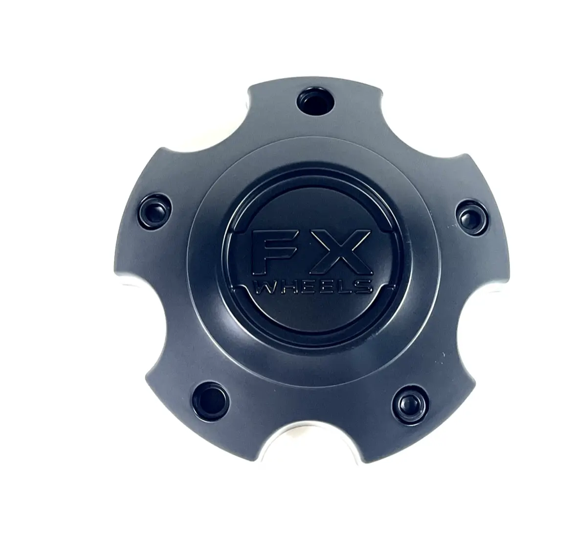 Ultra / Fx Motorsports Wheels Flat Black Wheel Center Cap # 89-9755 (1 Cap) 1