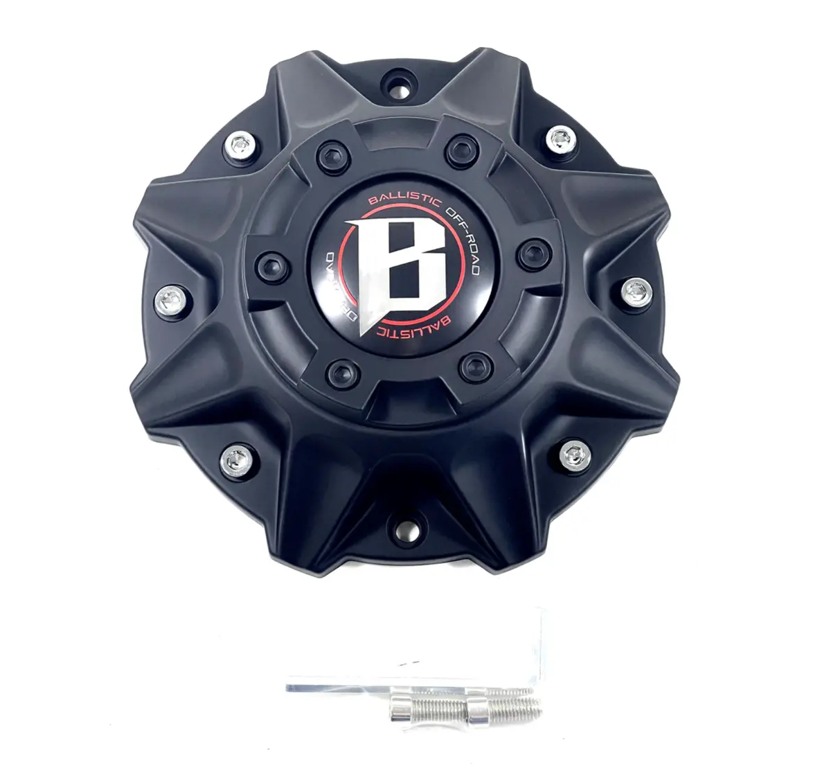 Ballistic Flat Matte Black Lg1208-33 / Lg1208-34 Or Top 845 Morax Wheel Rim Center Cap (1 Cap) 1