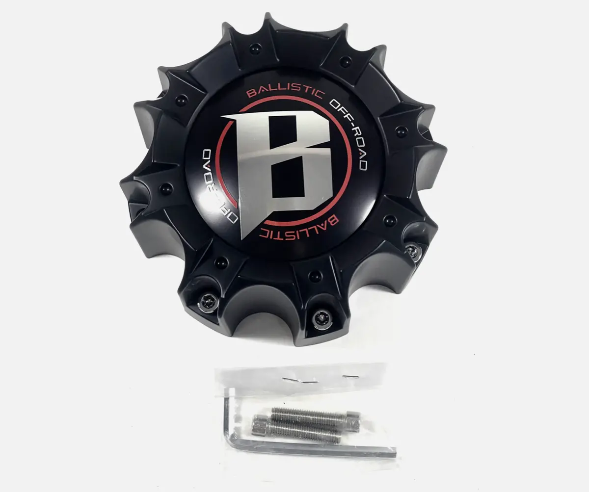 Ballistic Wheel Rim Black Center Cap 8 Wx05fb Cao-Wx05-165.1-170-8H Lg0805-11 1